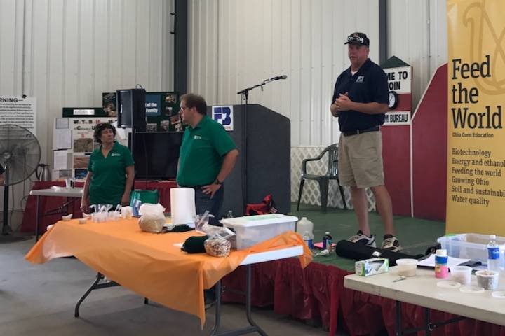 Ag + Science = STEM Teacher Presentation at the fair!