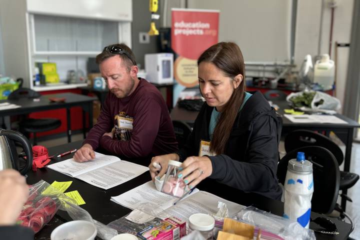 Chad Schwinnen Connects Biochemistry to Agriculture at New Albany High School