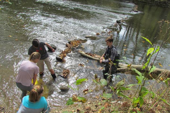 Out of the classroom and into the water