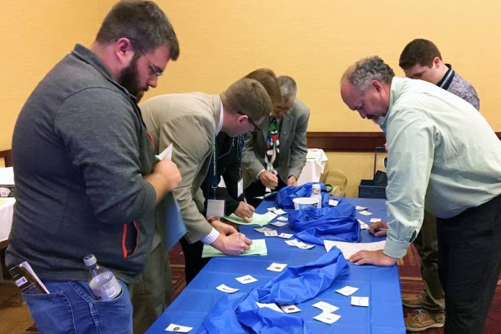 Stream studies the dry way at National FFA